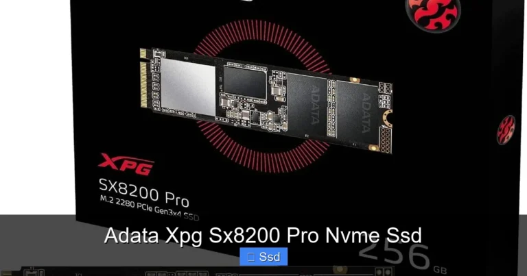 Adata Xpg Sx8200 Pro Nvme Ssd