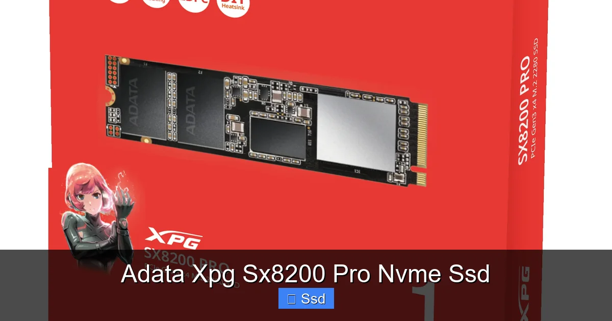 Adata Xpg Sx8200 Pro Nvme Ssd