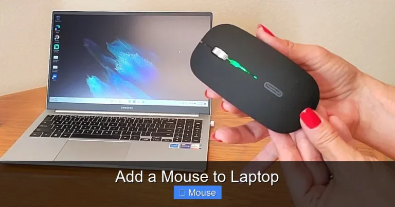 Add a Mouse to Laptop