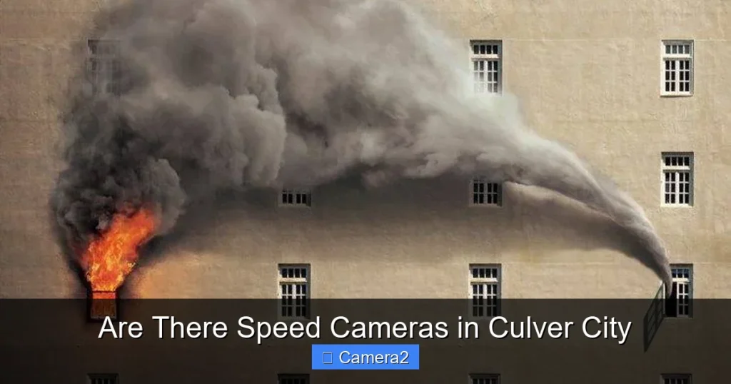 Are There Speed Cameras in Culver City