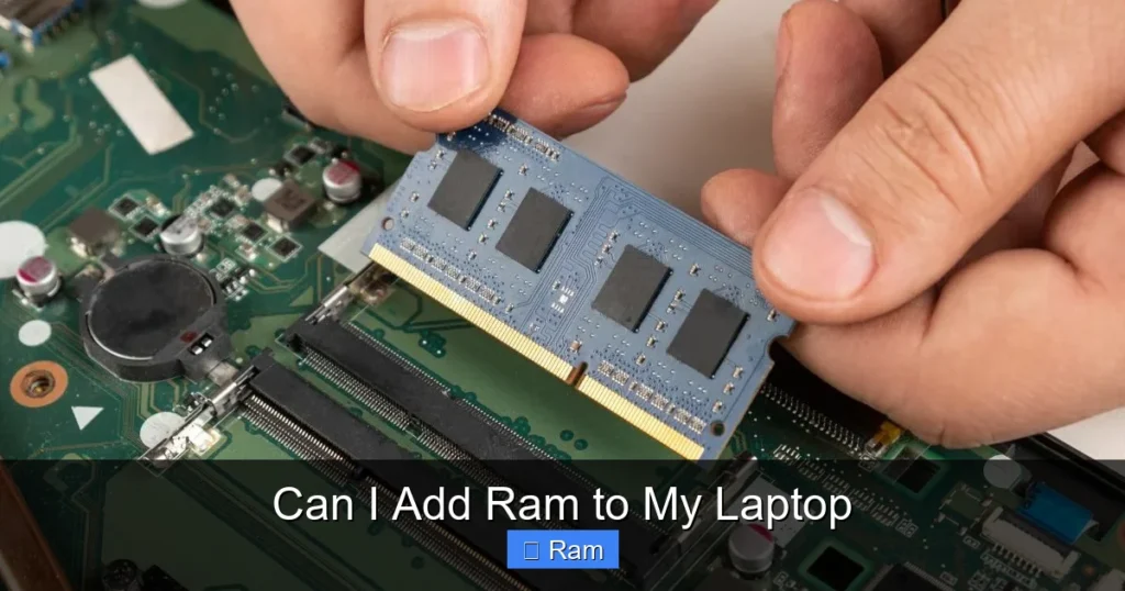 Can I Add Ram to My Laptop