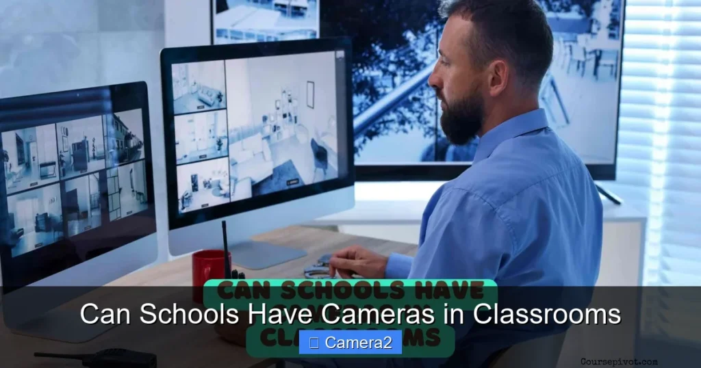 Can Schools Have Cameras in Classrooms