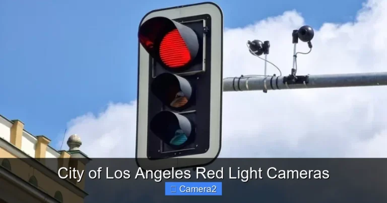 City of Los Angeles Red Light Cameras