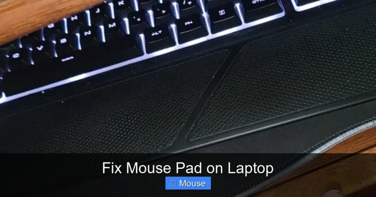 Fix Mouse Pad on Laptop