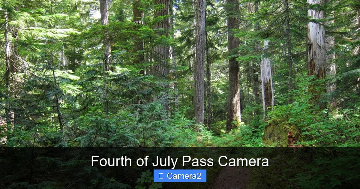 Fourth of July Pass Camera