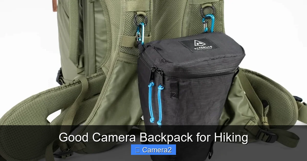 Good Camera Backpack for Hiking