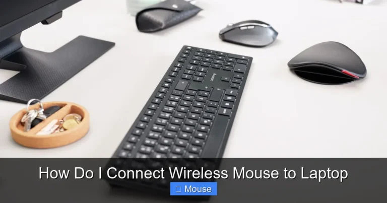 How Do I Connect Wireless Mouse to Laptop