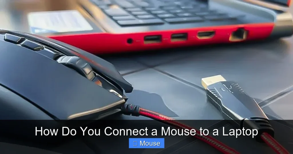 How Do You Connect a Mouse to a Laptop