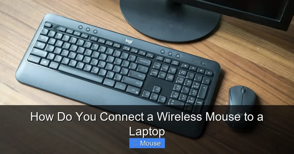 How Do You Connect a Wireless Mouse to a Laptop