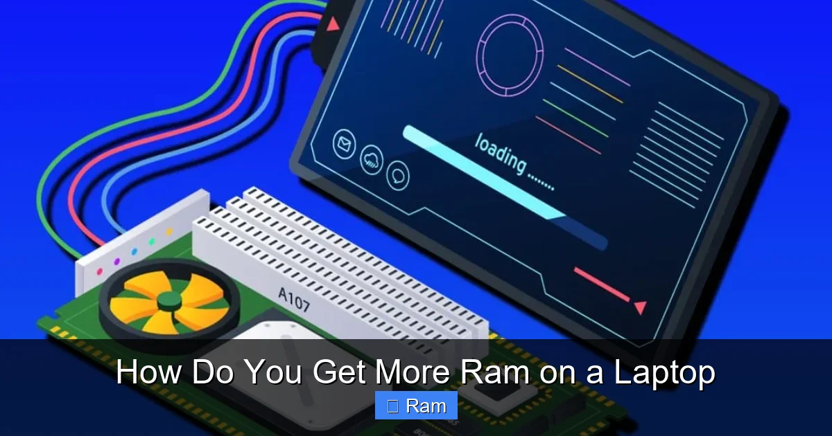 How Do You Get More Ram on a Laptop
