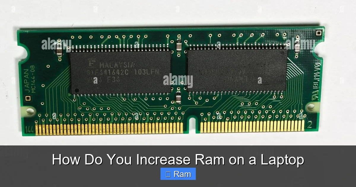 How Do You Increase Ram on a Laptop