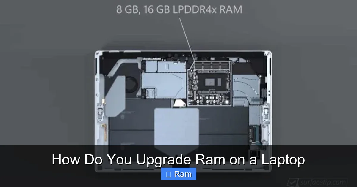 How Do You Upgrade Ram on a Laptop