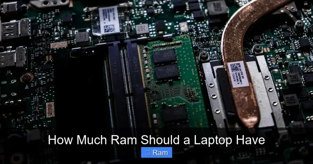 How Much Ram Should a Laptop Have