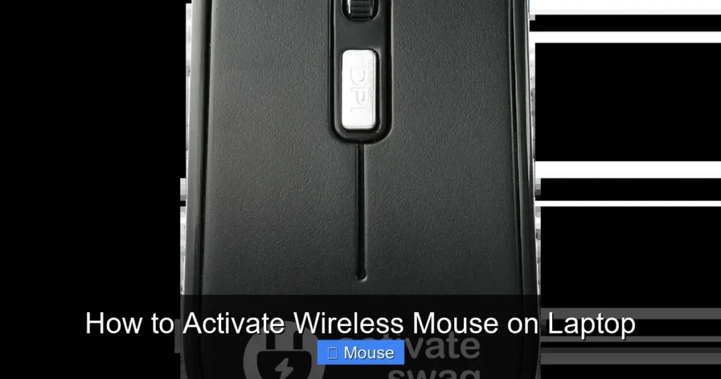 How to Activate Wireless Mouse on Laptop