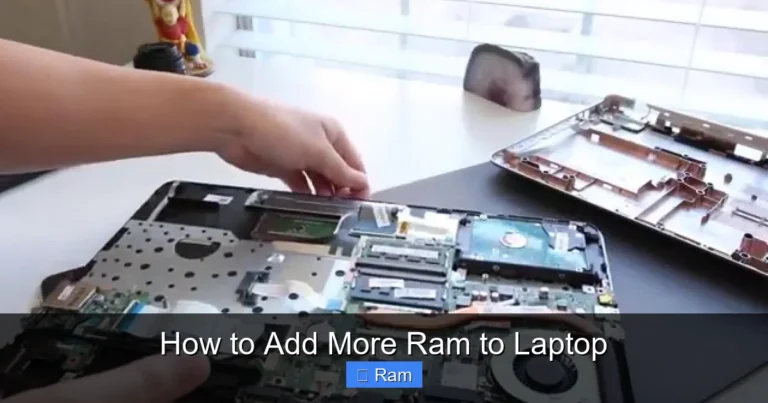 How to Add More Ram to Laptop
