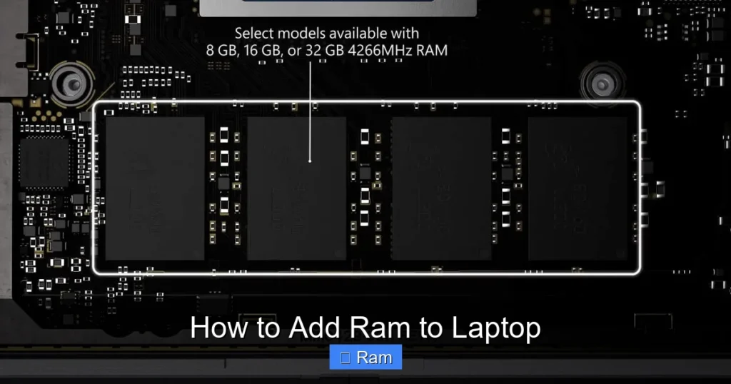 How to Add Ram to Laptop