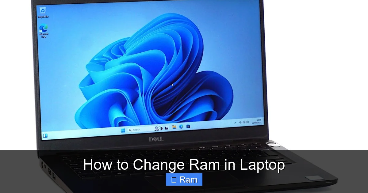 How to Change Ram in Laptop