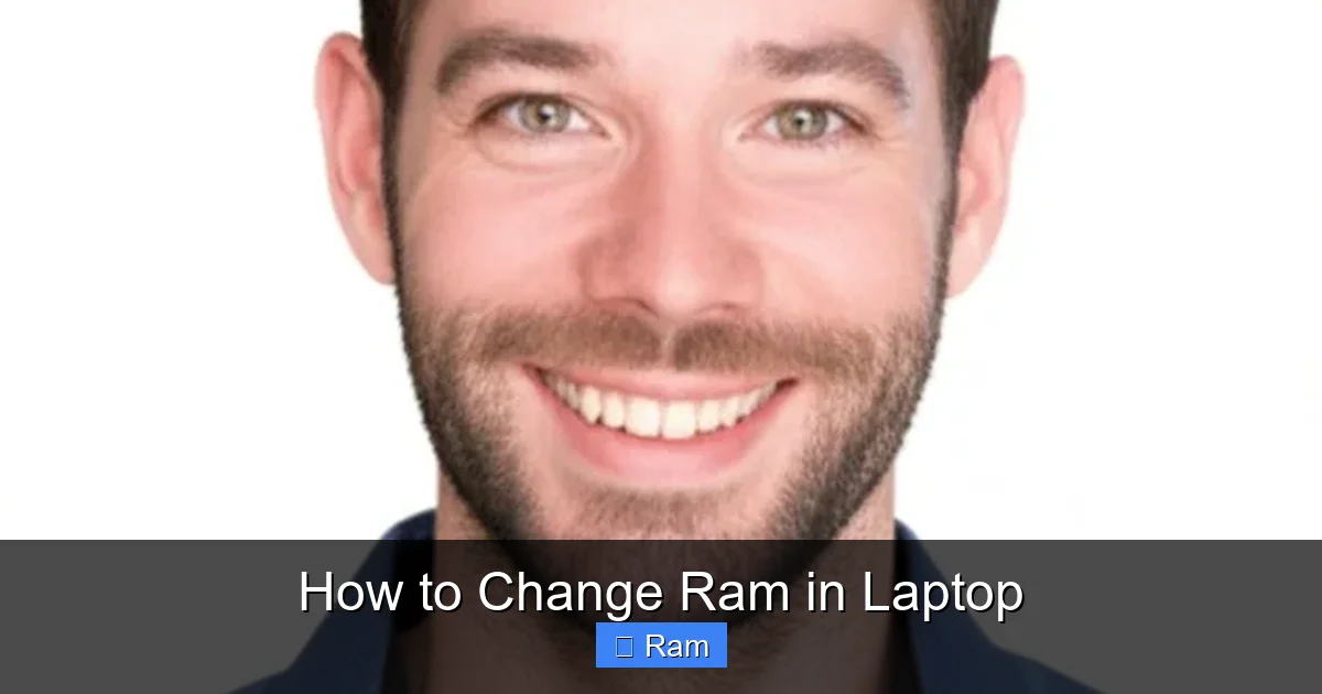 How to Change Ram in Laptop