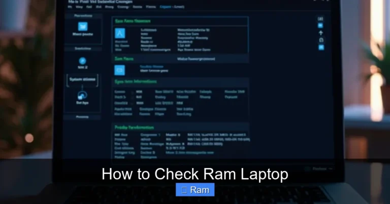 How to Check Ram Laptop