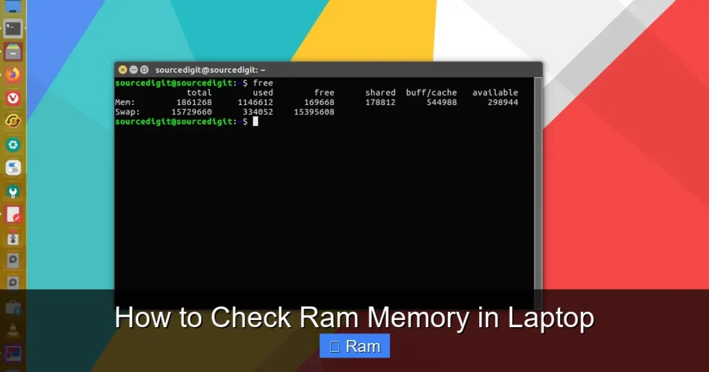 How to Check Ram Memory in Laptop