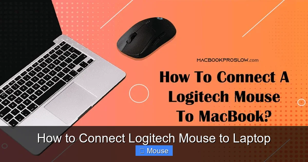 How to Connect Logitech Mouse to Laptop