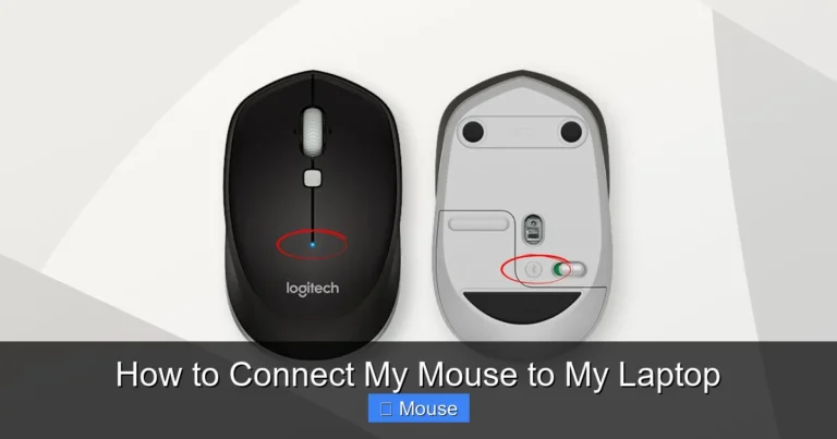 How to Connect My Mouse to My Laptop