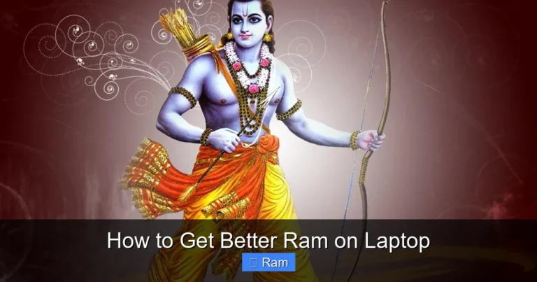 How to Get Better Ram on Laptop