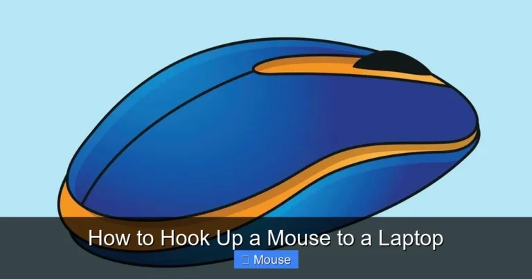 How to Hook Up a Mouse to a Laptop