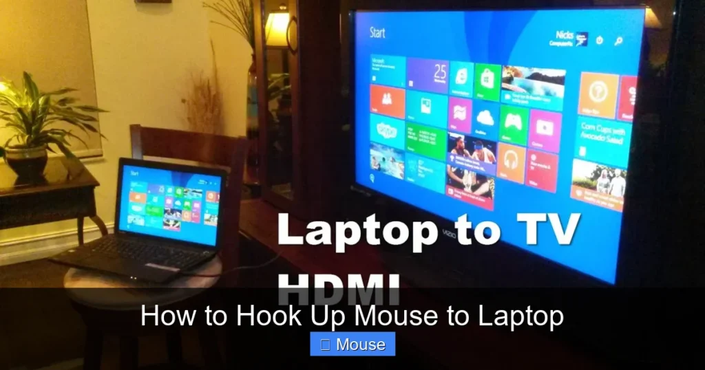 How to Hook Up Mouse to Laptop