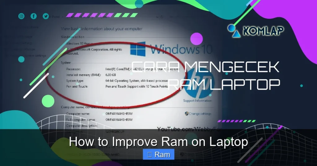 How to Improve Ram on Laptop