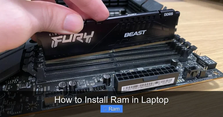 How to Install Ram in Laptop