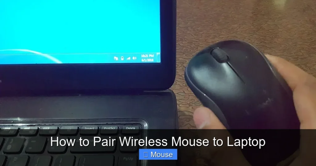 How to Pair Wireless Mouse to Laptop