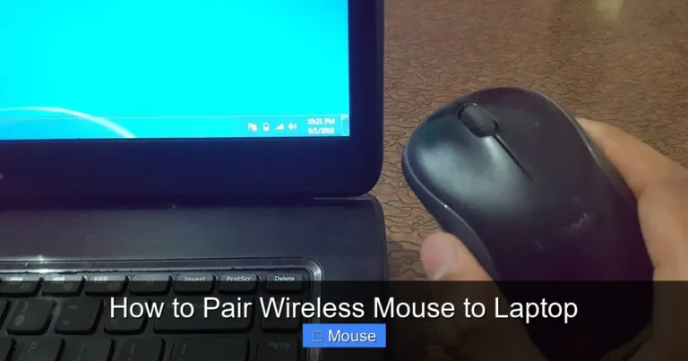 How to Pair Wireless Mouse to Laptop