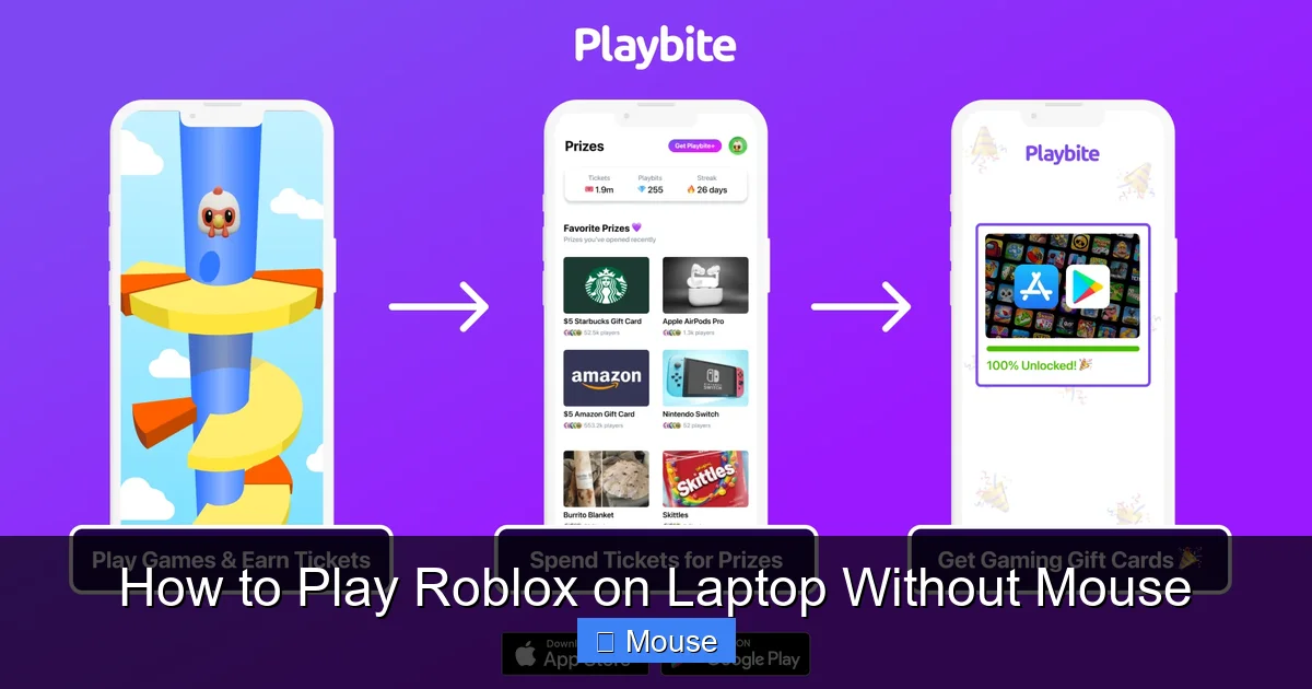 How to Play Roblox on Laptop Without Mouse