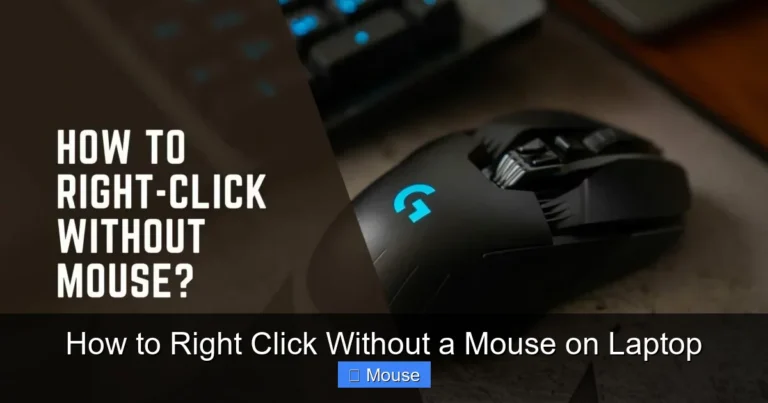 How to Right Click Without a Mouse on Laptop