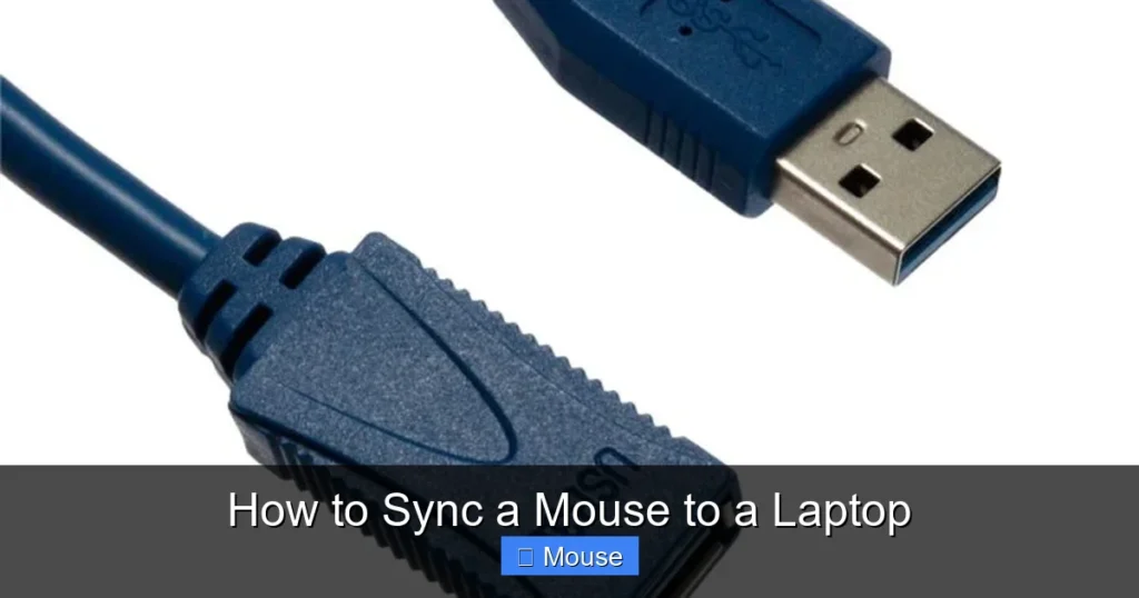 How to Sync a Mouse to a Laptop