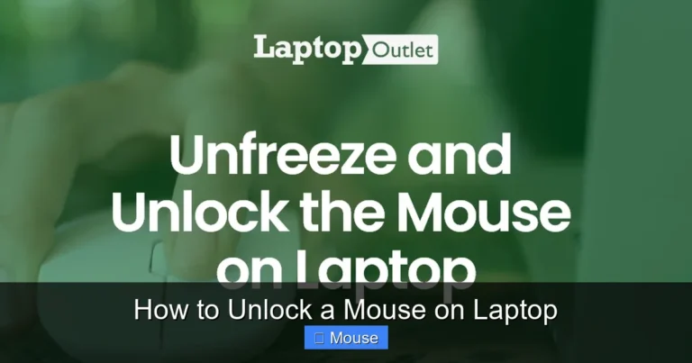 How to Unlock a Mouse on Laptop