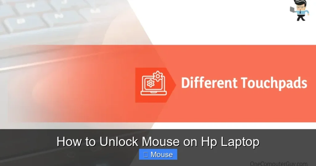 How to Unlock Mouse on Hp Laptop