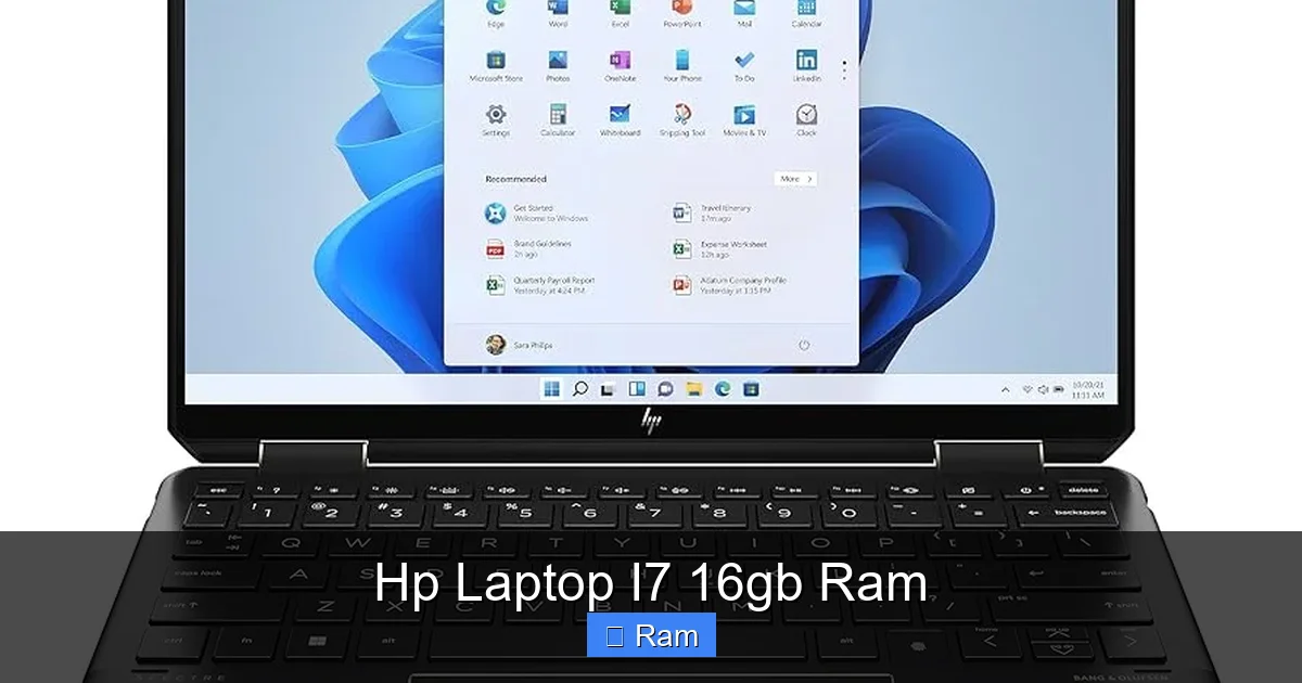 Hp Laptop I7 16gb Ram