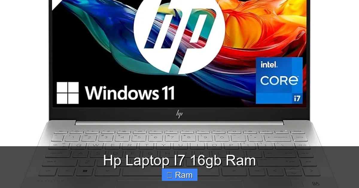 Hp Laptop I7 16gb Ram