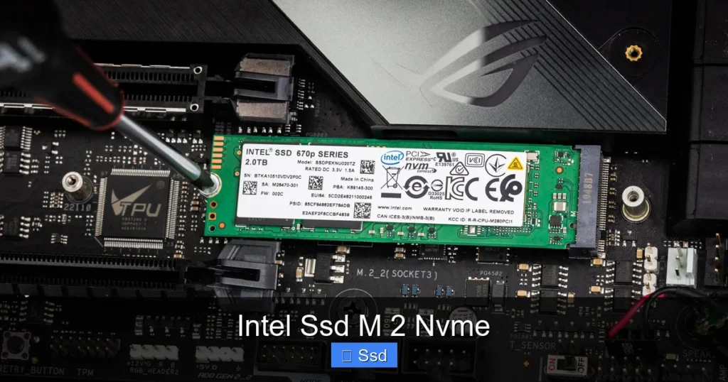 Intel Ssd M 2 Nvme