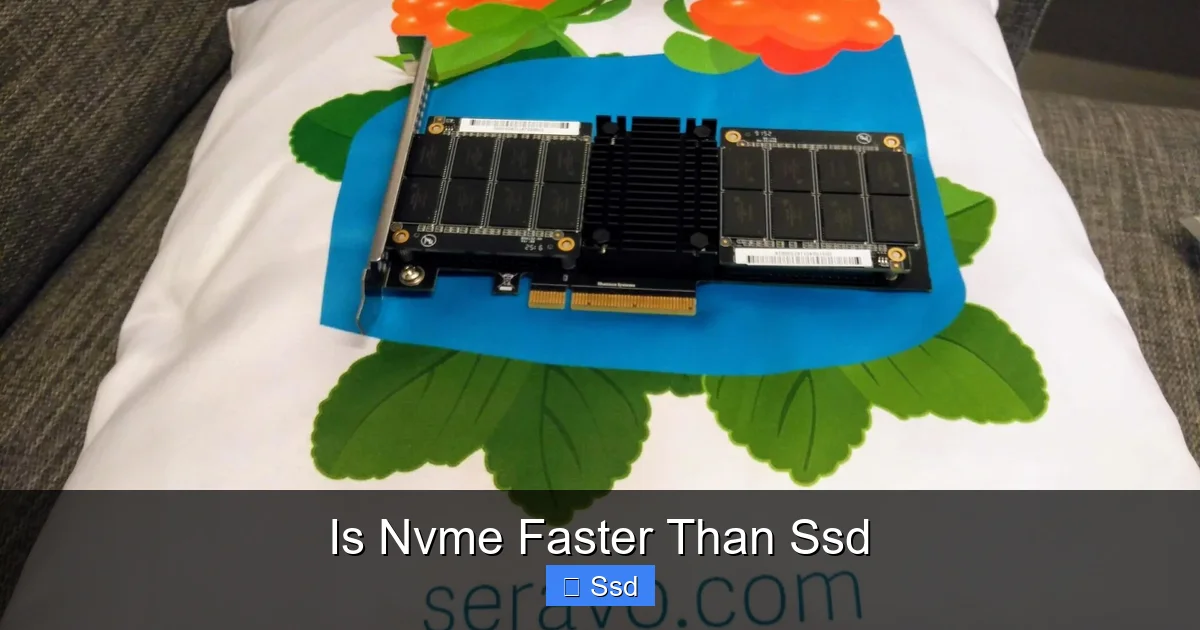 Is Nvme Faster Than Ssd