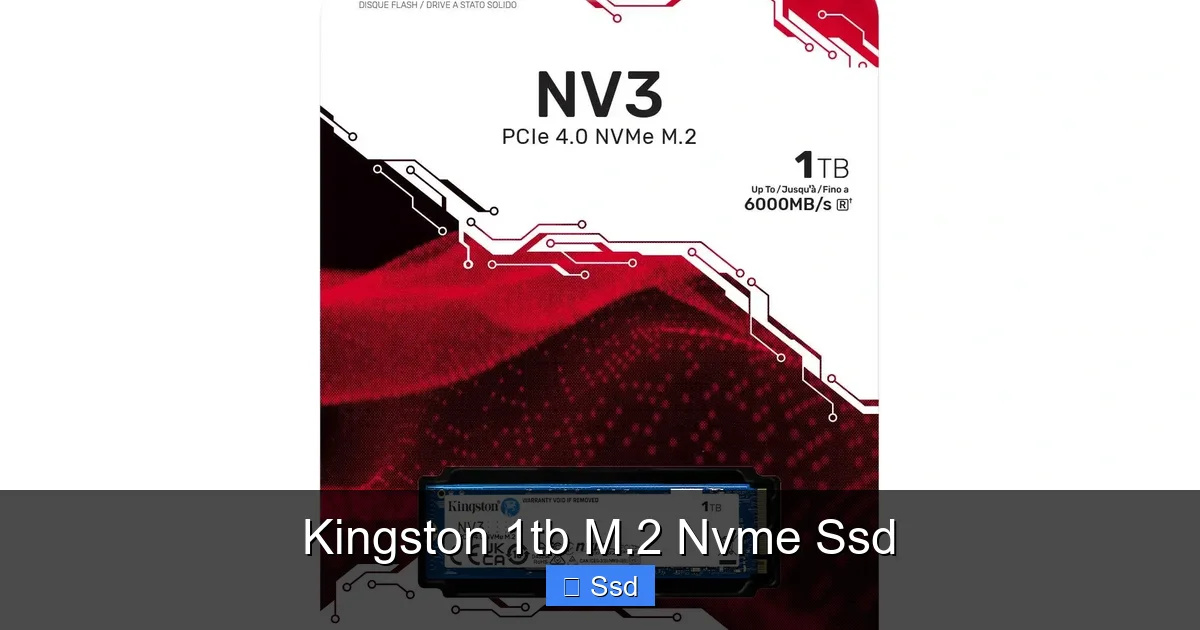 Kingston 1tb M.2 Nvme Ssd