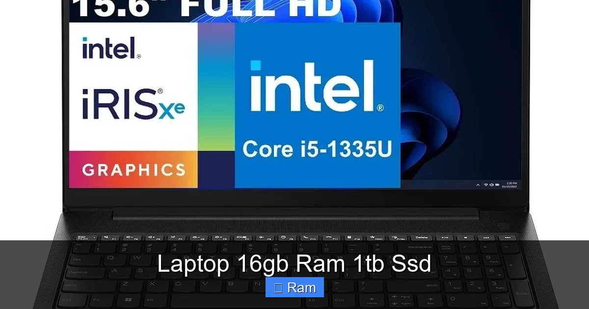 Laptop 16gb Ram 1tb Ssd