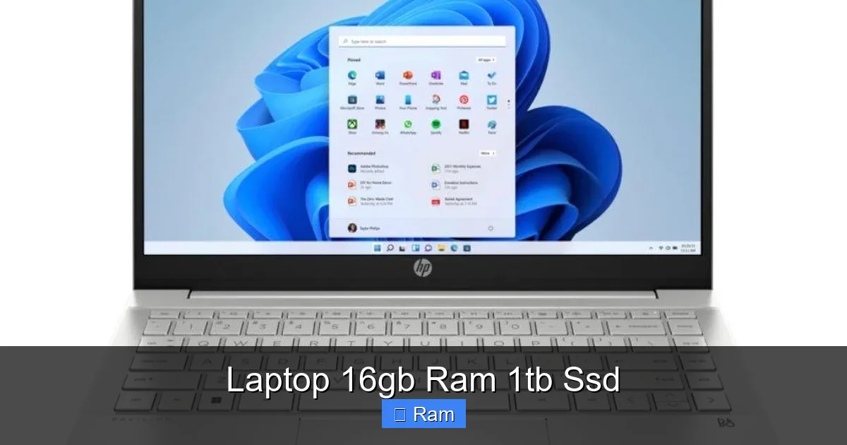 Laptop 16gb Ram 1tb Ssd