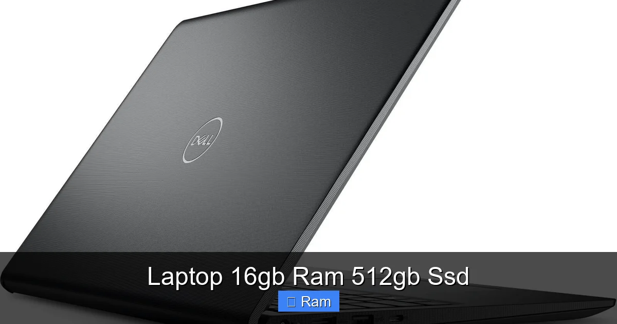 Laptop 16gb Ram 512gb Ssd