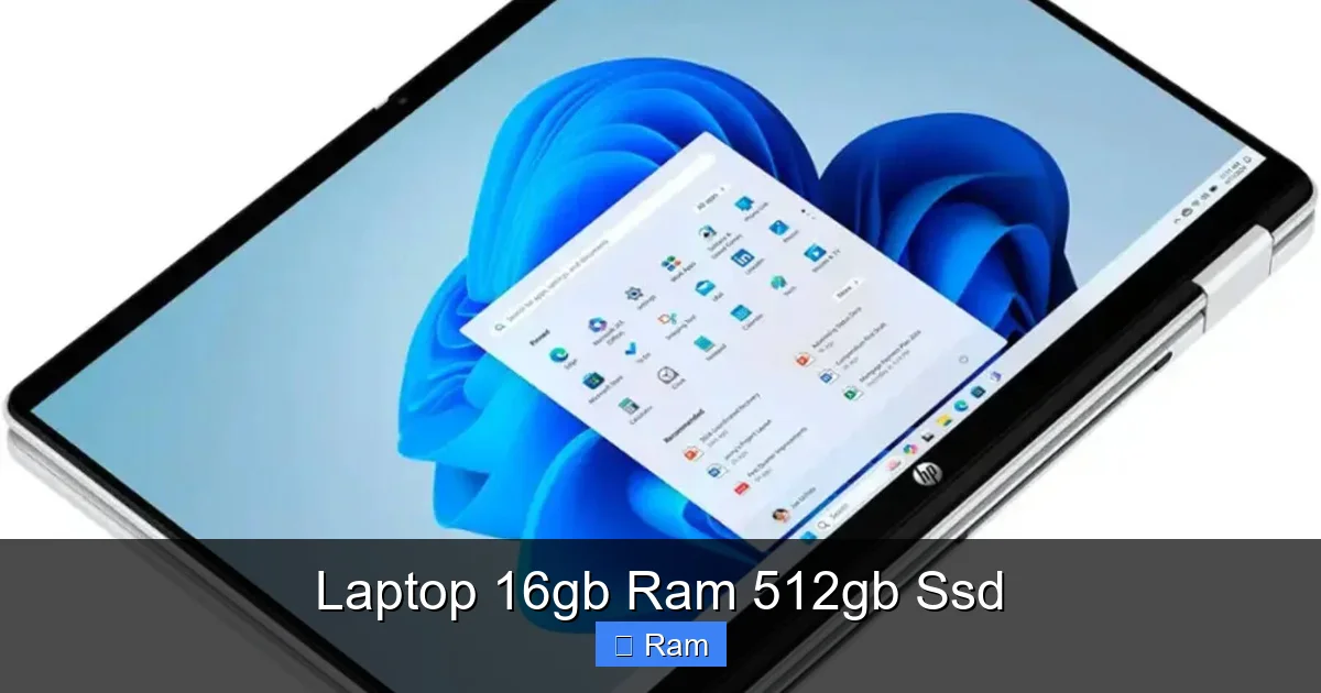Laptop 16gb Ram 512gb Ssd