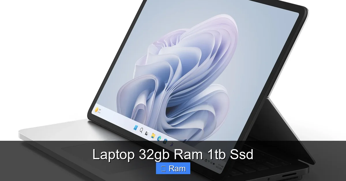 Laptop 32gb Ram 1tb Ssd