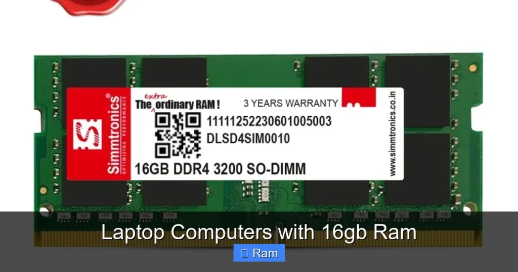Laptop Computers with 16gb Ram