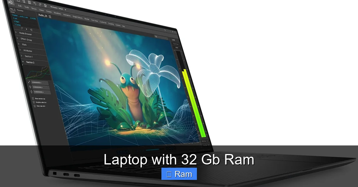 Laptop with 32 Gb Ram